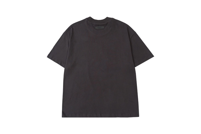 Fear of God BIG E 3D Flocking Print Short Sleeve T-Shirt