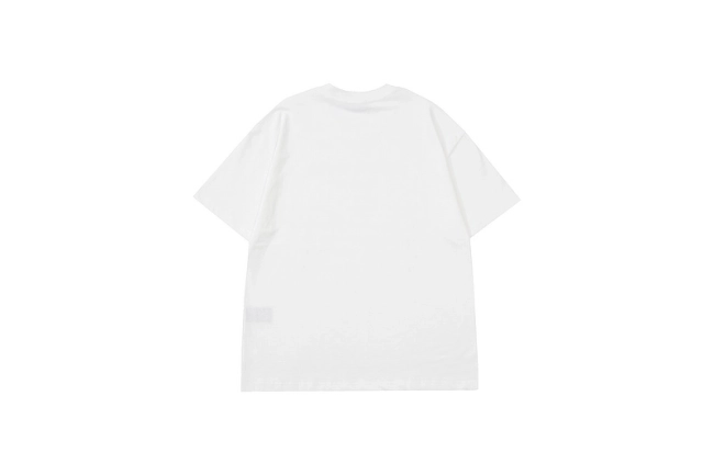 Raf Simons Collaborative Logo Letter Print Short Sleeve T-shirt