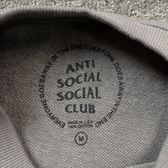 ANTI SOCIAL SOCIAL CLUB Crewneck