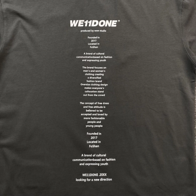 WE11DONE T-shirt