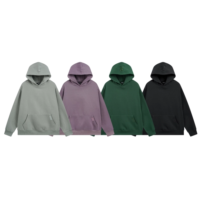 Represent plain hoodies