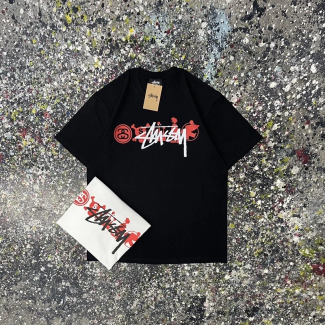 Stüssy Round Neck T-shirt