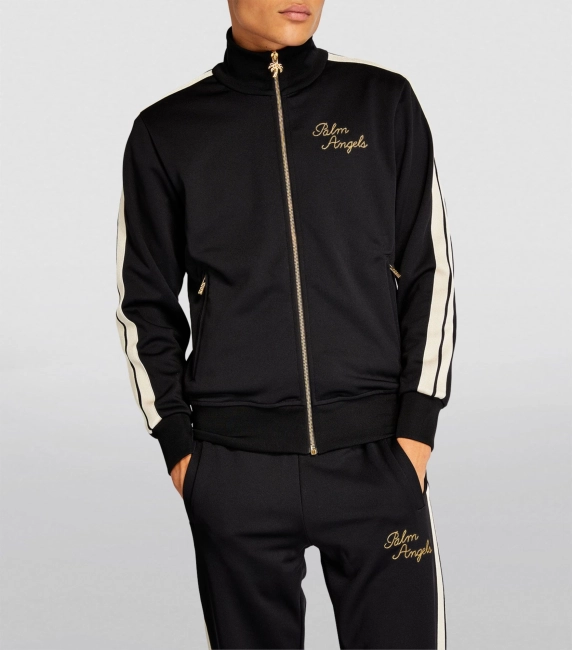 Palm Angels  Embroidered Paris Track Jacket