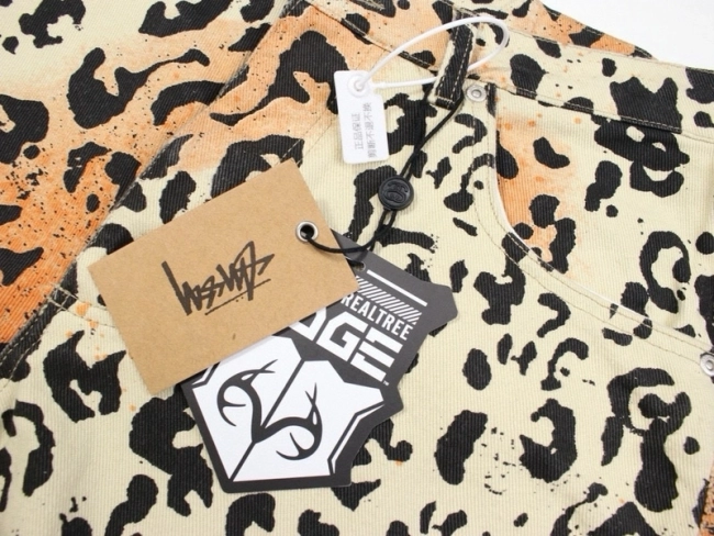 Stüssy Wordwild Leopard Print Jeans