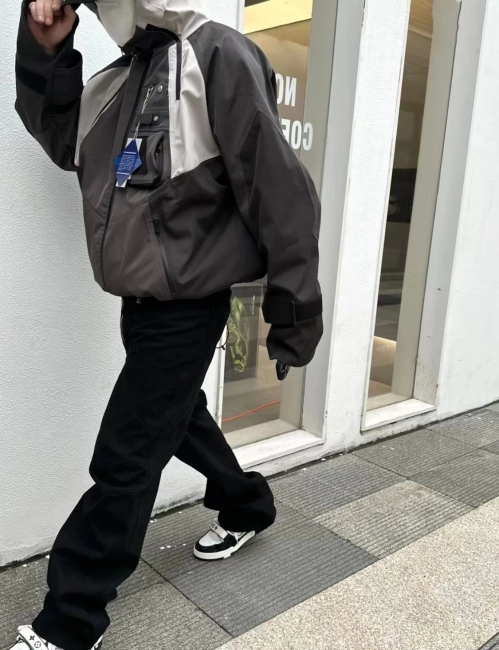 Deeptwon Harajuku Techwear Y2K Loose Functional Jacket