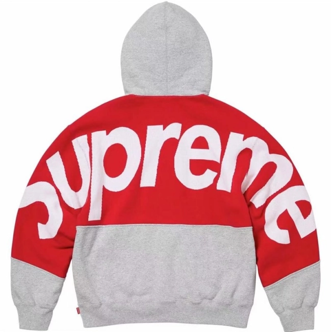 Supreme Big Logo-jacquard hoodie