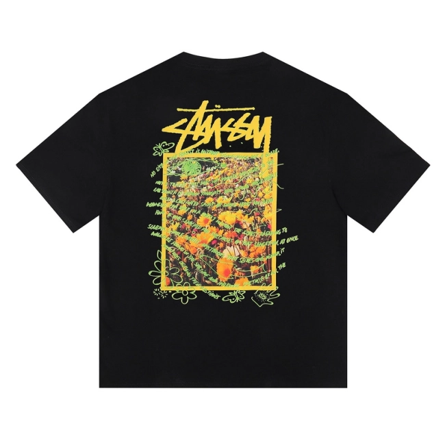 Stüssy Floral Wave Pattern Tee