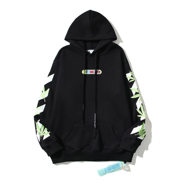 OFF-WHITE Weed Arrows Over Hoodie