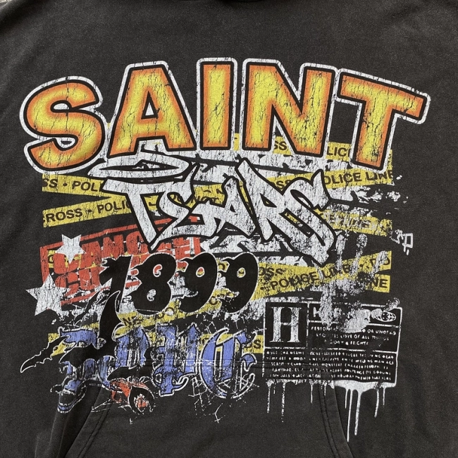 Saint Michael Tears Hoodie