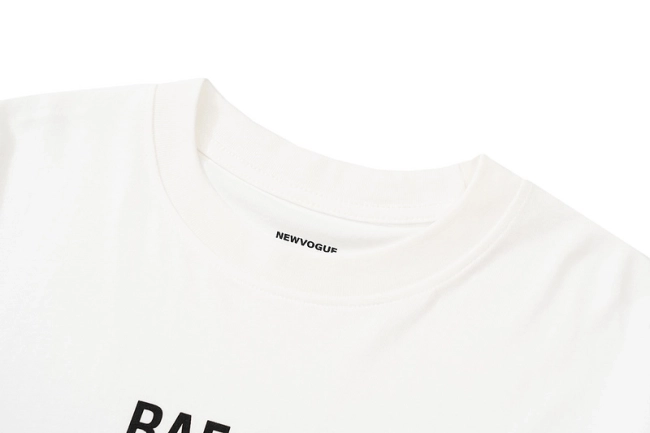 Raf Simons Photo Letter Print Short Sleeve T-shirt