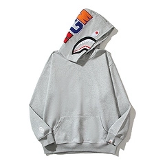 A Bathing Ape Shark Pullover Hoody Black