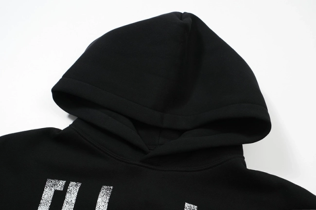 Far archive Flash Limited Letter Print Hooded Sweatshirt