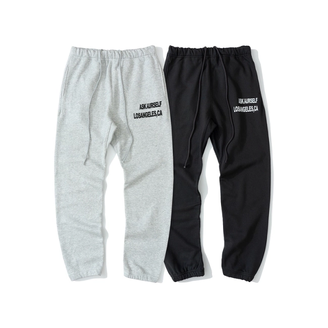 ASKYURSELF Logo Letter Print Sweatpants