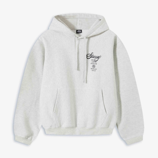 Stüssy World Tour Logo Hoodie