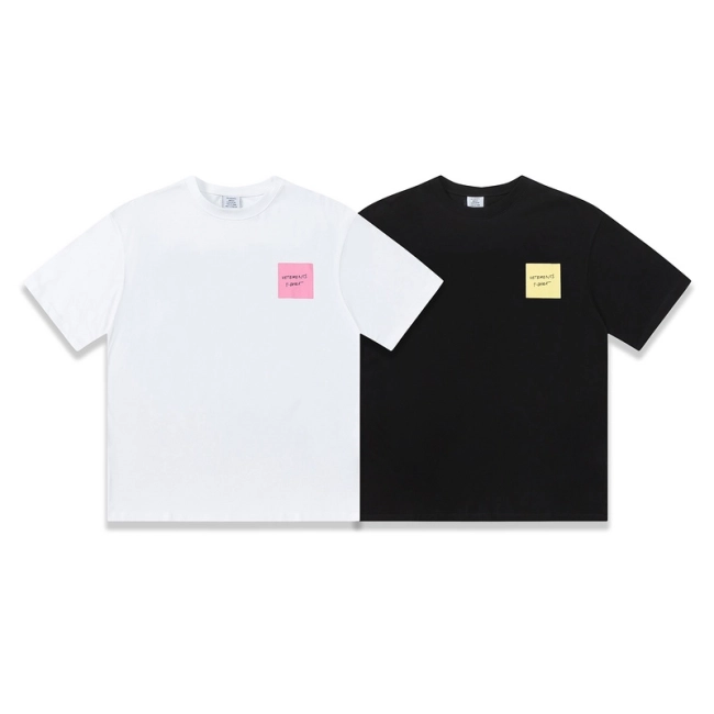 Vetements T-SHIER Label Short Sleeve