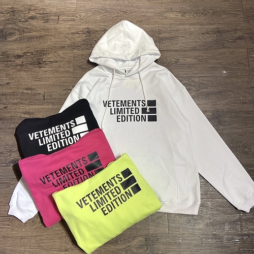 Vetements Limited Edition Hoodie