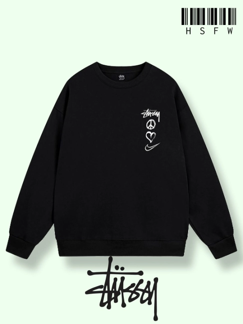 Stussy Peace Love Swoosh Sweatshirt