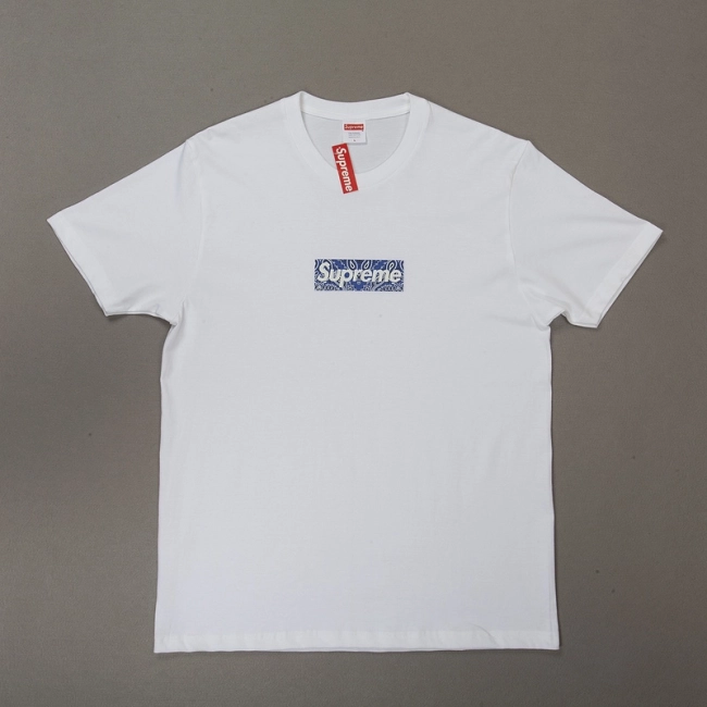 Supreme 19FW Bandana Box Logo Tee