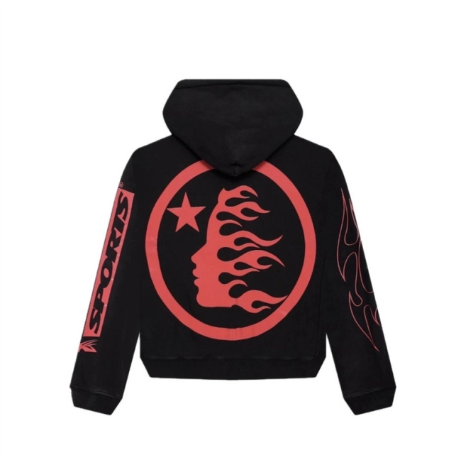 HELLSTAR Airbrushed Skull Hoodie