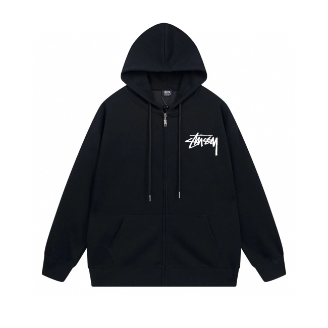 Stussy Read Em N Weep Zip Up Hoodie