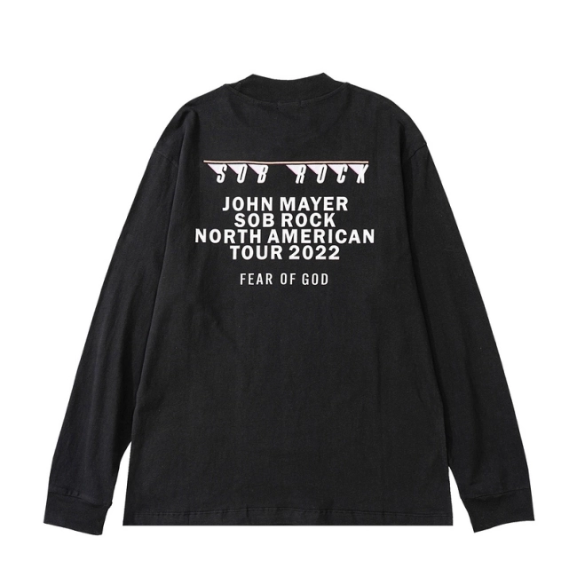 Fear of God Sob Rock Souvenir Long Sleeve T-Shirt Collaborative Limited Print