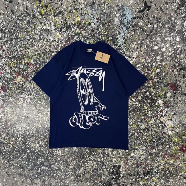 Stüssy Round Neck T-shirt