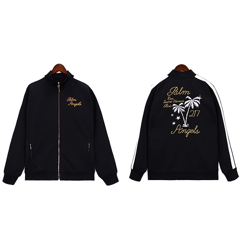 Palm Angels  Embroidered Paris Track Jacket