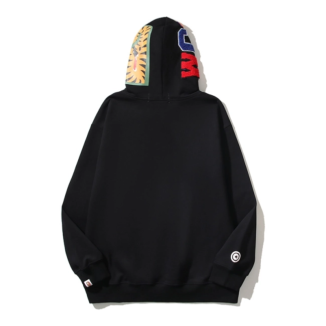 A Bathing Ape Shark Pullover Hoody Black