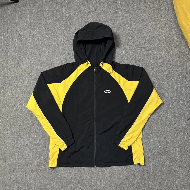 Corteiz Spring Jacket Black/Yellow