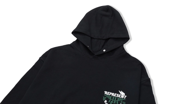 REPRESENT Limited Edition Logo Print Hoodie