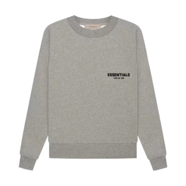 Fear of God Essentials Flocked Crewneck Sweatshirt