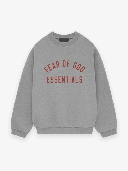 Fear of God Essentials Letter Print Crewneck Sweatshirt