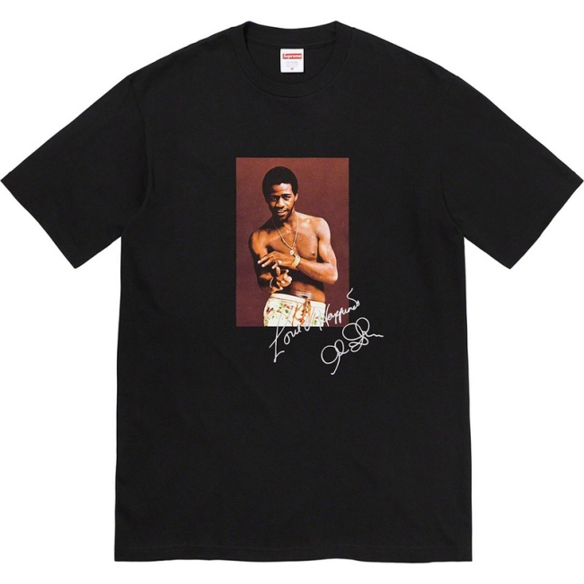 Supreme 22SS Al Green Tee Soul Singer Photo Short Sleeve T-Shirt