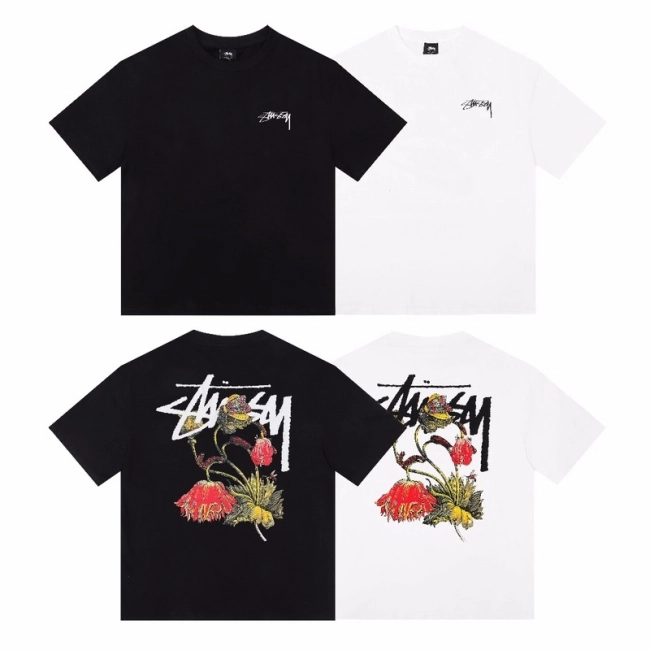 Stüssy Rose Pattern Tee