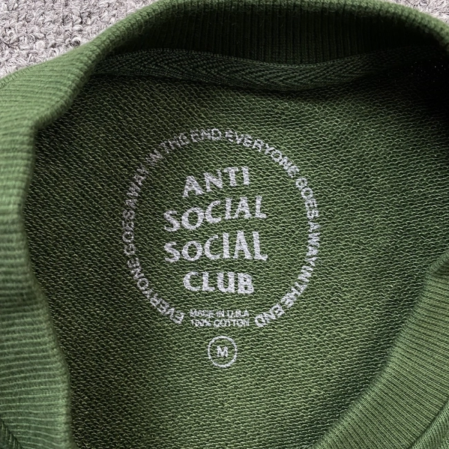 ANTI SOCIAL SOCIAL CLUB Crewneck