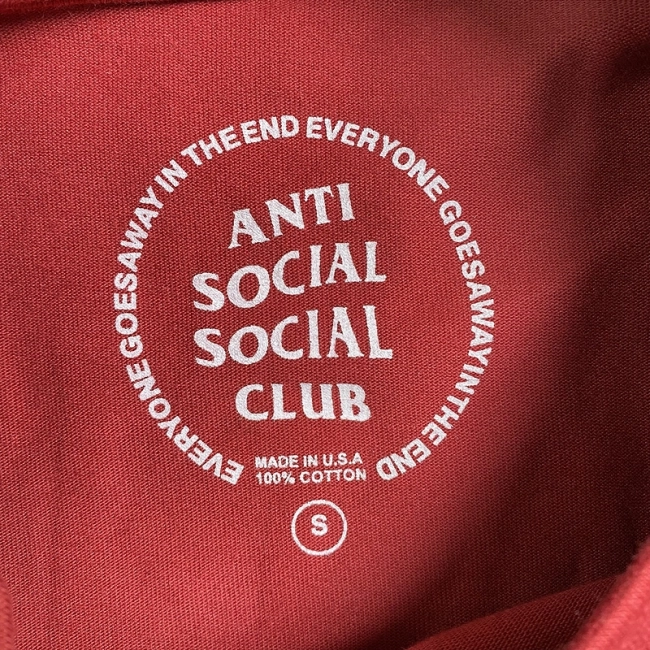 ANTI SOCIAL SOCIAL CLUB T-shirt