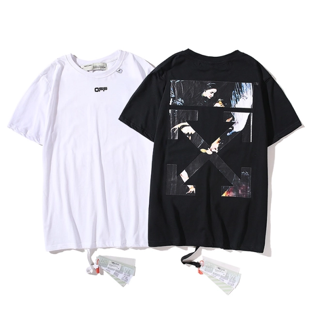 OFF-WHITE Angel Oil Painting T-Shirt