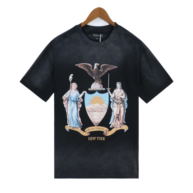 Who Decides War Crest Tee &#039;Sage&#039;