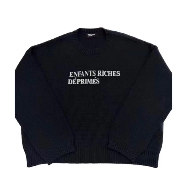 Enfants Riches Déprimés Melancholic Rich Second Generation Logo Crewneck Sweater