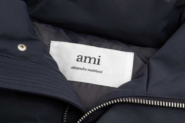 AMI PARIS NYLON PUFFER JACKET