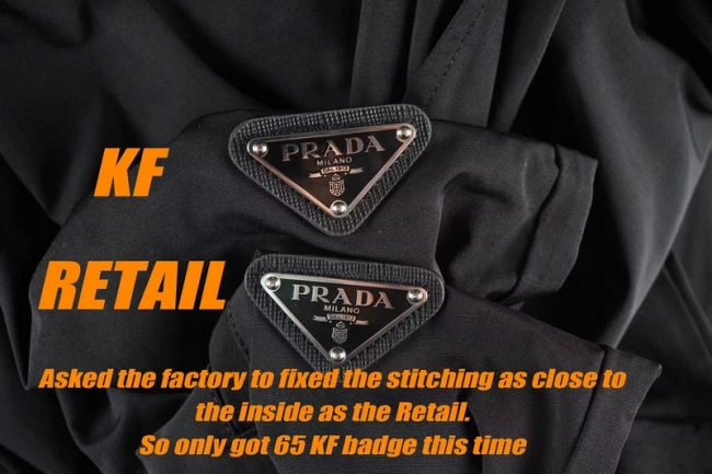 Prada KF Badge Pants