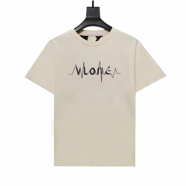 VLONE Electrocardiogram Embroidery Logo T-Shirt