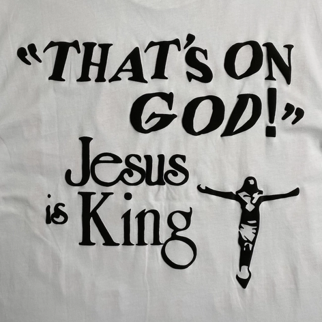 Cactus Plant Flea Market Jesus is King T-shirt