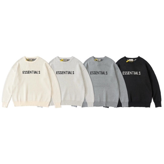 Fear of God Essentials LOGO Crewneck Sweater