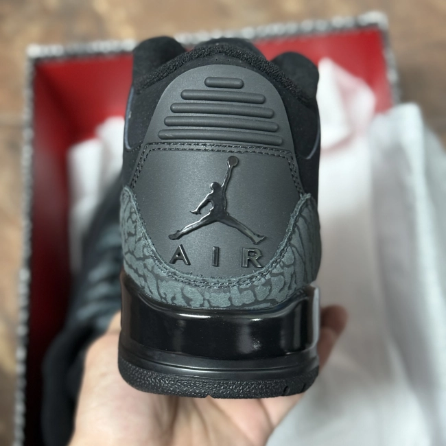 Jordan 3 Retro Black Ca-27116