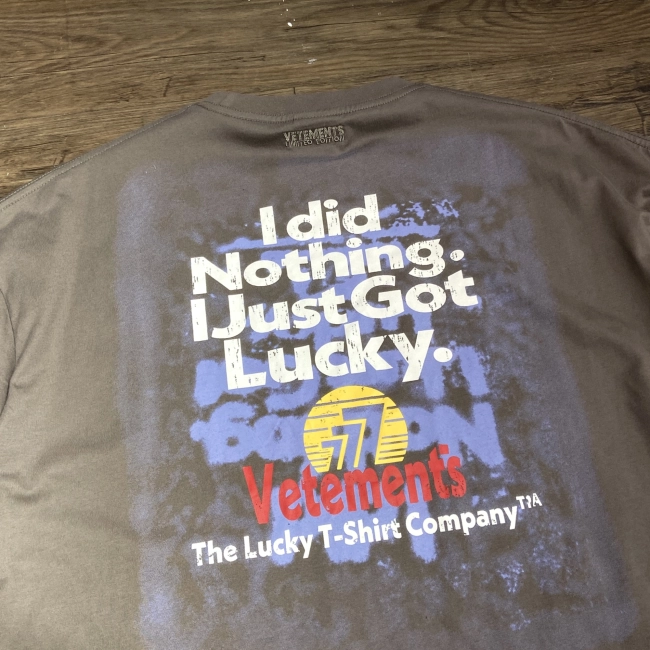 Vetements I Got Lucky T-Shirt