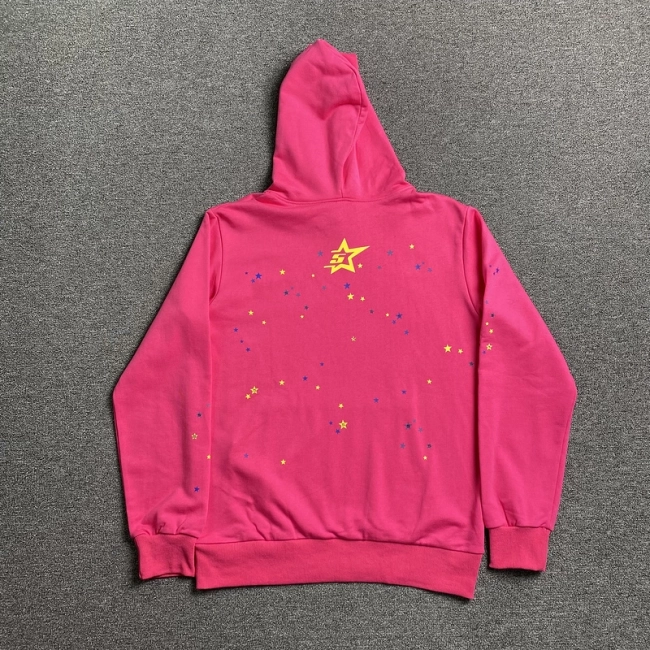 Sp5der Pink V2 Hoodie