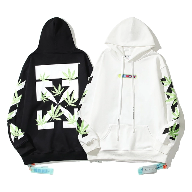 OFF-WHITE Weed Arrows Over Hoodie