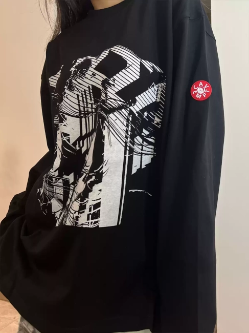 CAV EMPT dark abstract design printed shirt