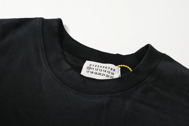 Maison Margiela Distressed Logo Print T-shirt